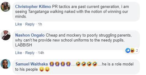 Vocal MP allied to DP Ruto attends public event in torn pants and Kenyans can’t stop talking