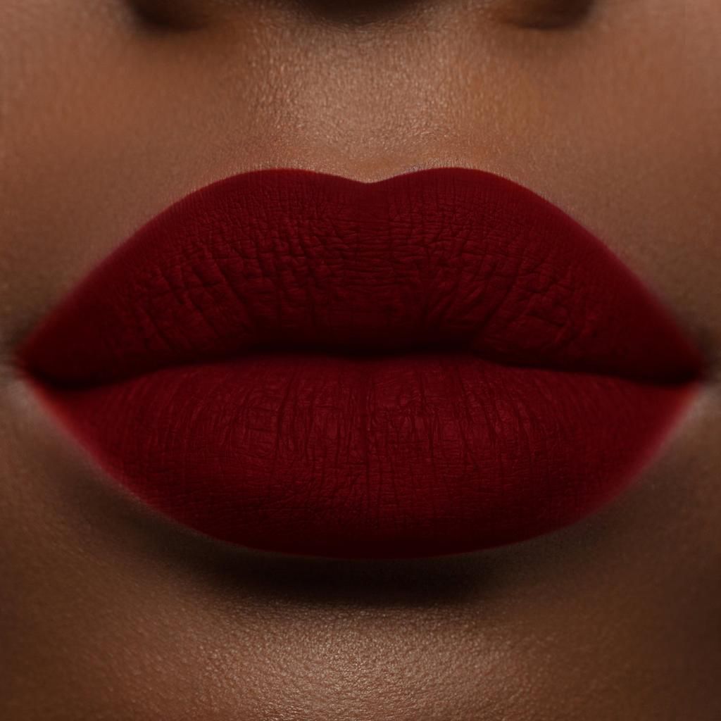 Matte red lipstick (Lime Crime)