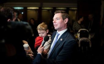 'Who's taking care of the kids' is finally a question for dads on the trail, too