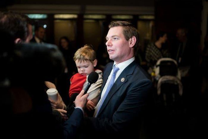 'Who's taking care of the kids' is finally a question for dads on the trail, too