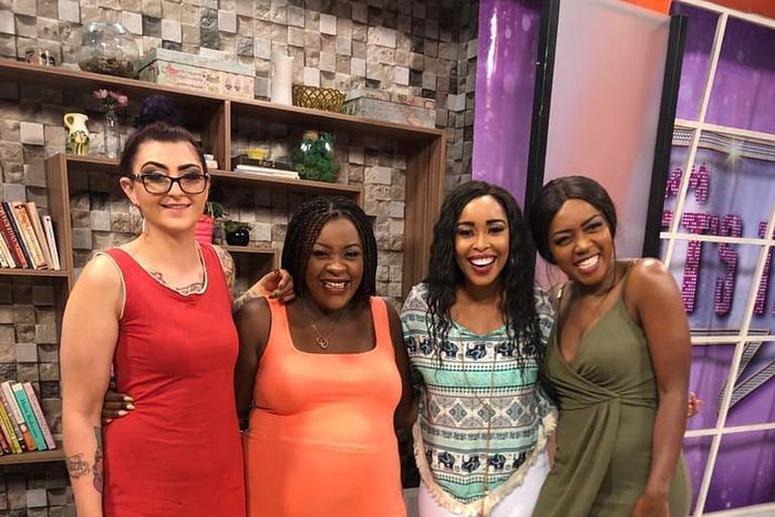 Ebru TV presenter shows off her full body tattoo (Photos)