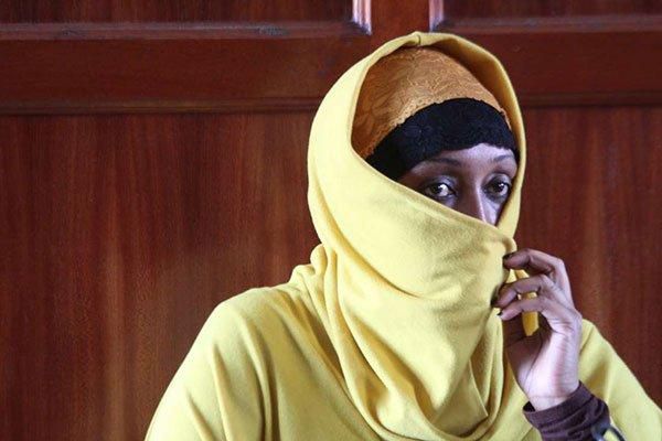 Lucy Waithera Njuguna in a Nairobi court