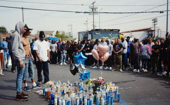 Nipsey Hussle vigil ends with stampede and injuries