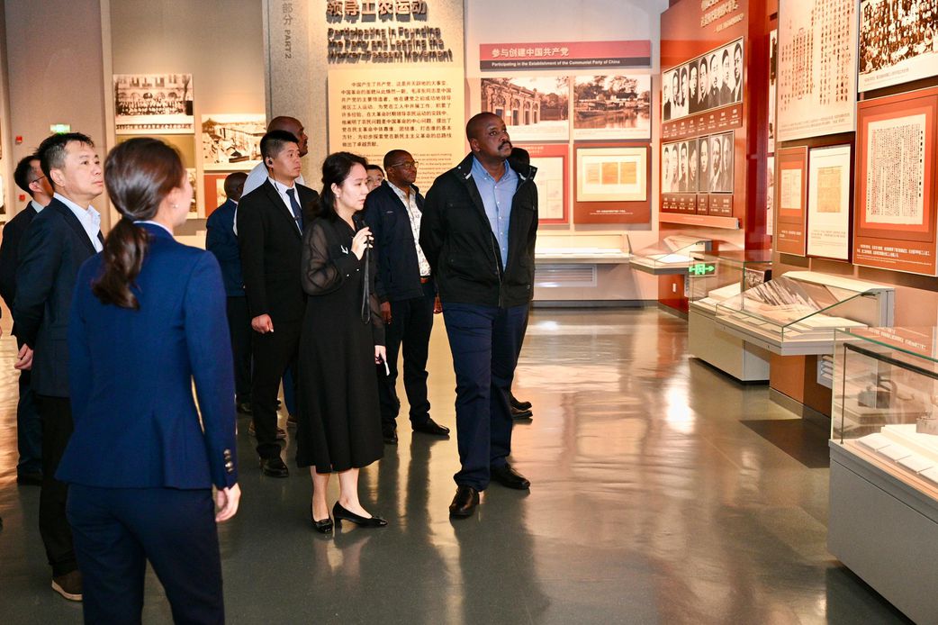 The visit highlights the long-standing ties between Uganda and China