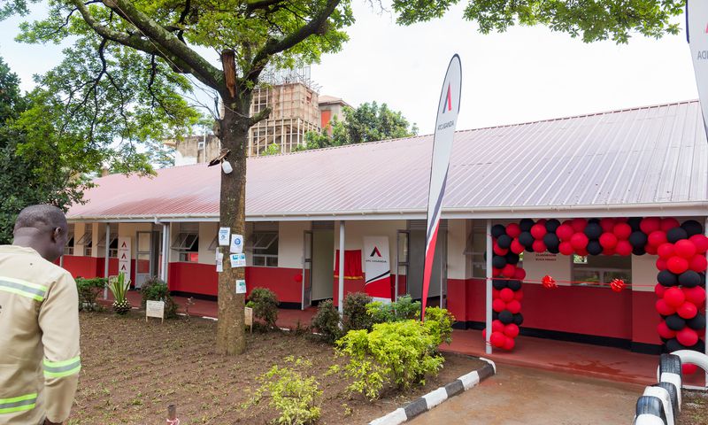 Kibuye Primary School's new classroom block