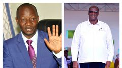Kira Municipality MP Ibrahim Ssemujju Nganda and General Salim Saleh