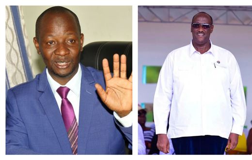 Kira Municipality MP Ibrahim Ssemujju Nganda and General Salim Saleh