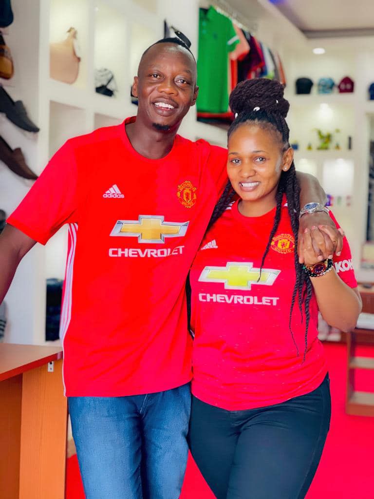 Mesach Semakula and wife Sarah Nakayi