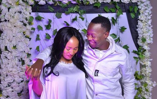 Mesach Semakula and wife Sarah Nakayi