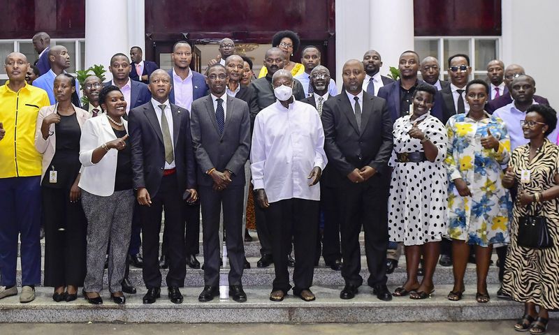 President Yoweri Museveni met with the Abavandimwe, the Ugandan-born Rwandans at State House Entebbe