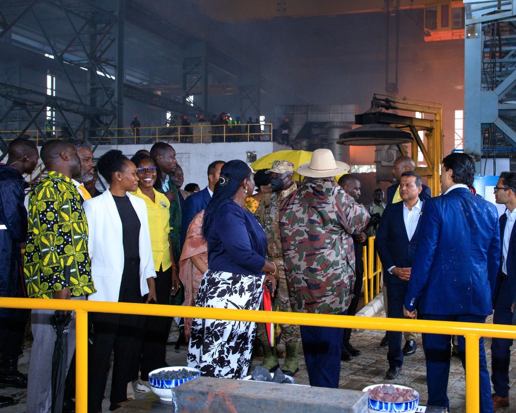Museveni commissions Abyssinia steel factory; plant to utilise Uganda’s iron ore