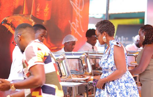 The buffet featured brunch favourites, from perfectly scrambled eggs and crispy bacon to fresh salads, grilled meats, and seafood delights.