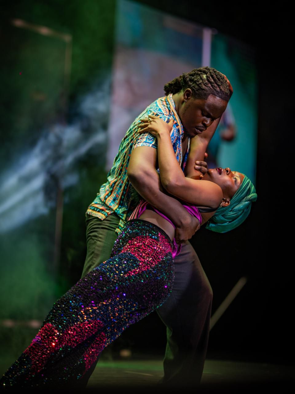 Anne Kansiime performs at the Uganda Dance Nights