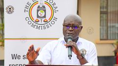 Electoral Commission Chairman, Justice Simon Byabakama