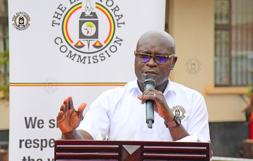 Electoral Commission Chairman, Justice Simon Byabakama