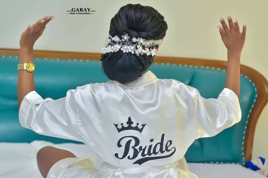 A bride in Ankole traditional marriage