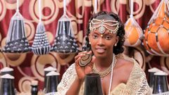 A bride in Ankole traditional marriage