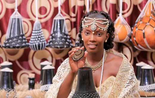 A bride in Ankole traditional marriage