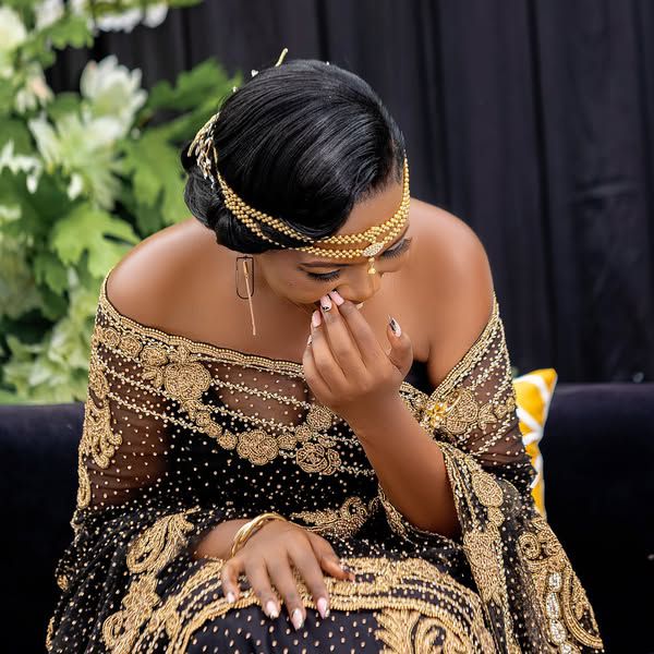 A bride in Ankole traditional marriage