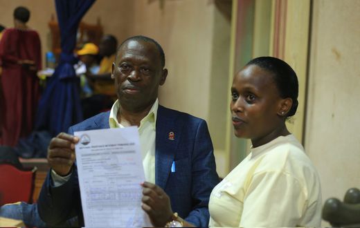 Jacob Jack Jex Kafureeka  declared as the NRM flag bearer on the mayorship post Ntungamo Municipality