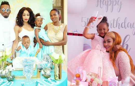 Zari Hassan, Diamond Platinumz, Mama Dangote Tifffah and Nillan