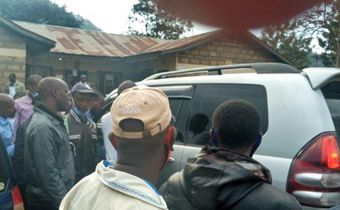 File image of a recent incident in which Igembe South MP was attackd by residents A similar fate befell 2 of his colleagues yesterday