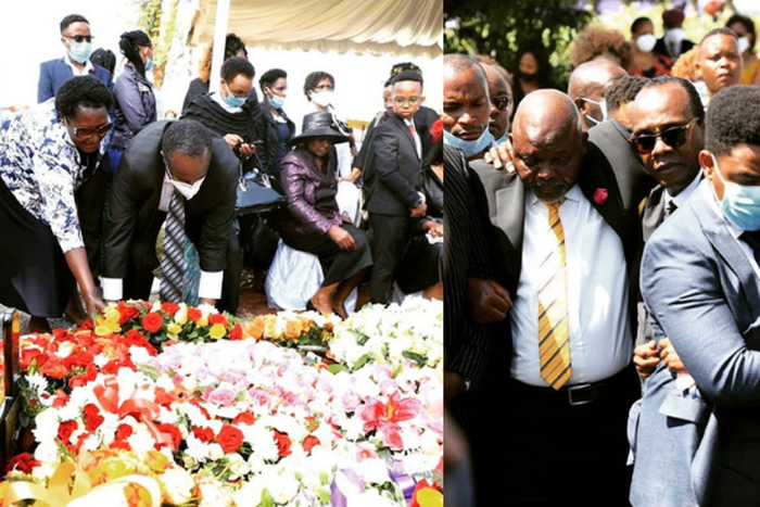 Photos from the Burial  ceremony of the late David Waiganjo Mbiyu
