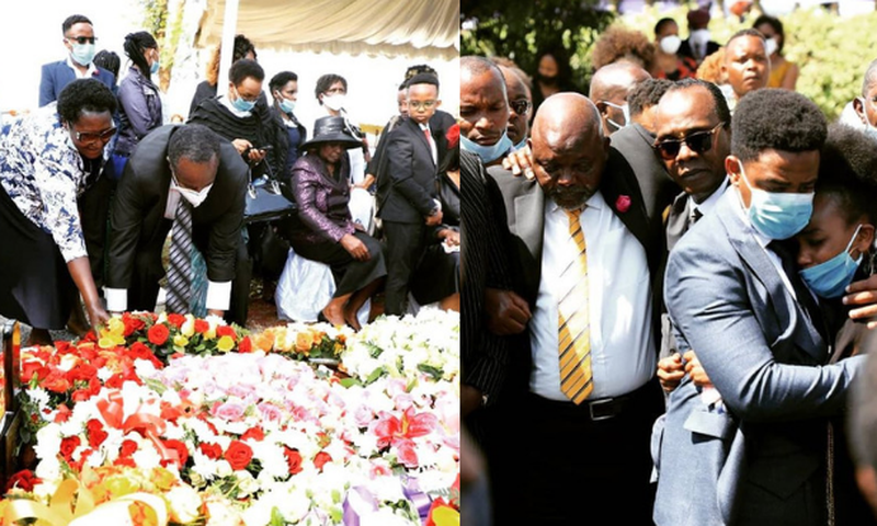 Photos from the Burial  ceremony of the late David Waiganjo Mbiyu