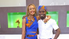 Actress Azziad Nasenya and comedian David Oyando alias Mulamwah