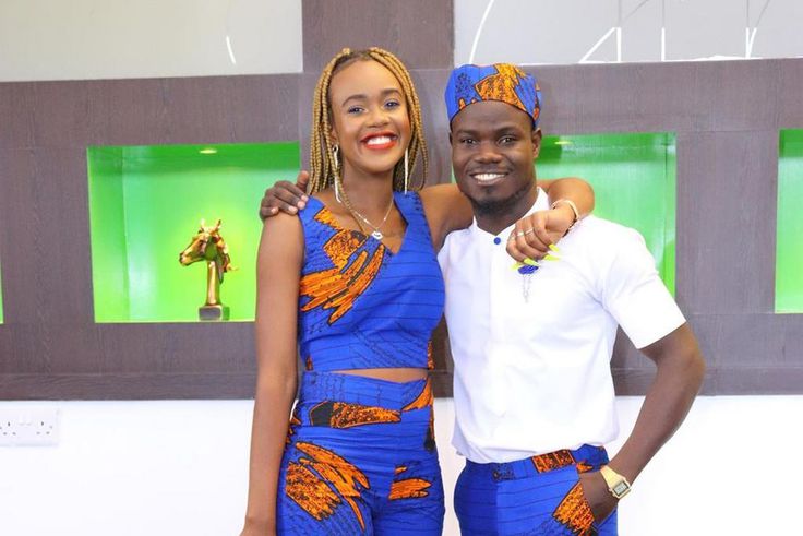 Actress Azziad Nasenya and comedian David Oyando alias Mulamwah