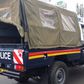 File image of a police vehicle. 40 joggers including minors arrested in Kisumu after flouting social distancing rules