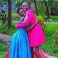 Akothee with daughter Rue Baby