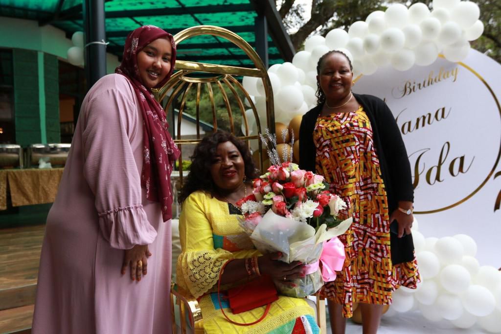 Ida Odinga throws lavish birthday party