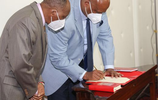 President Uhuru Kenyatta promotes NMS Director General Mohamed Abdalla Badi to sit,  participate in Cabinet meetings and sub-committees