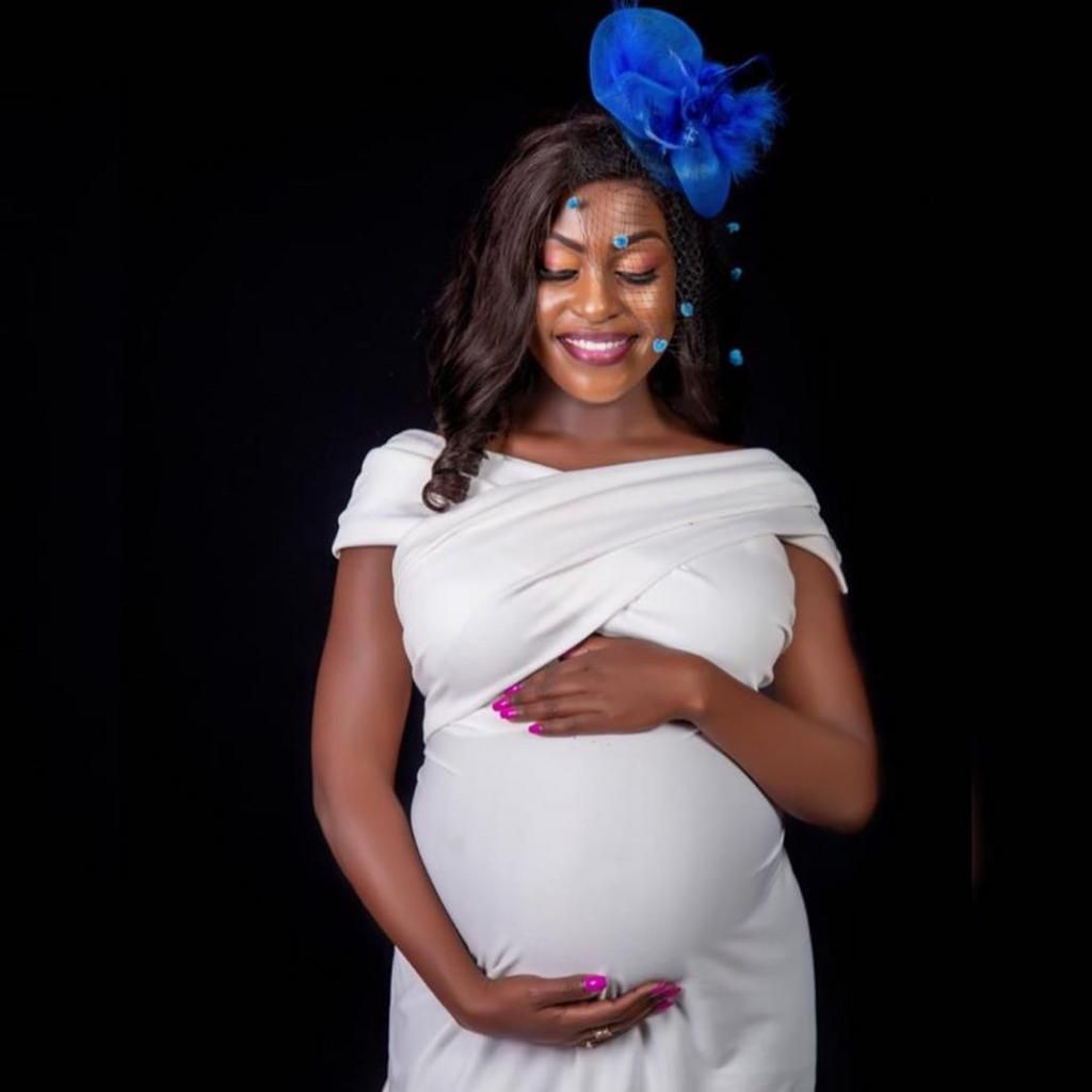 Sharon Momanyi takes over the internet with exquisite baby bump shoot