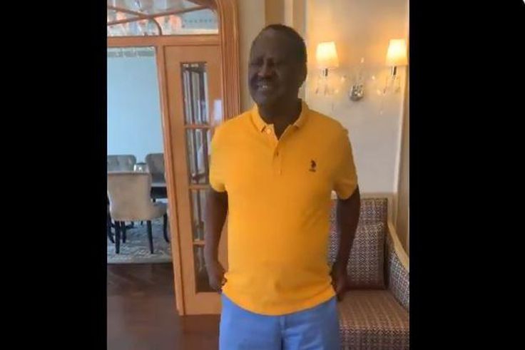 Raila Odinga in Dubai