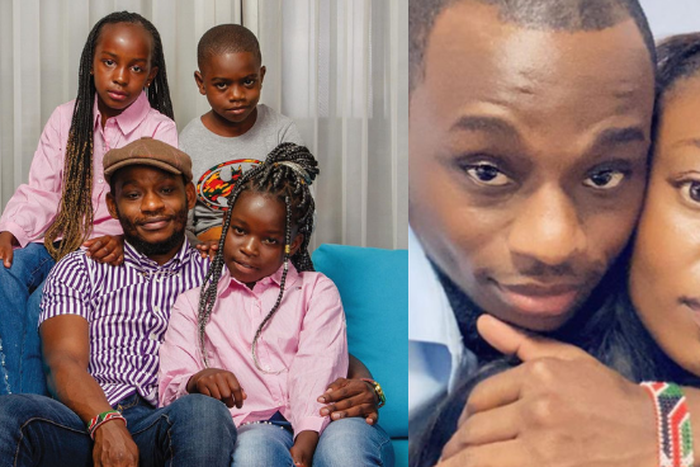 Brian Ogana with Jacque Naisenya