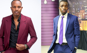 Comedian Dr. King’ori and renowned scripter writer Abel Mutua