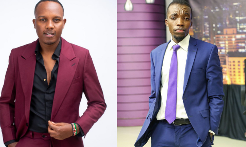 Comedian Dr. King’ori and renowned scripter writer Abel Mutua