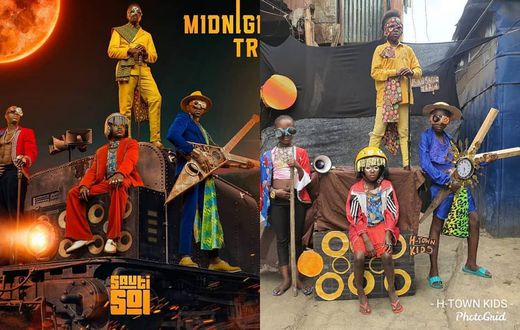 Talented Huruma Town Kids and Sauti Sol