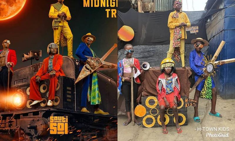 Talented Huruma Town Kids and Sauti Sol