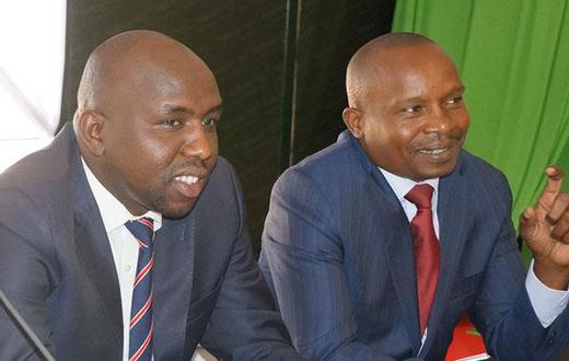 Kipchumba Murkomen with Kindiki Kithure at a past event