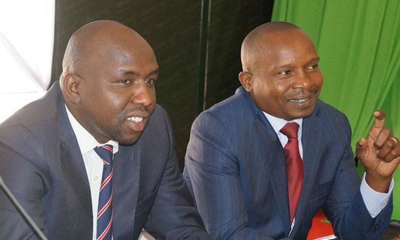 Kipchumba Murkomen with Kindiki Kithure at a past event