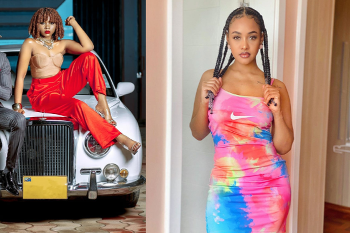 Diamond Platnumz,  Zuchu and Tanasha Donna