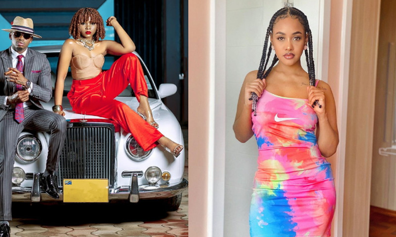 Diamond Platnumz,  Zuchu and Tanasha Donna