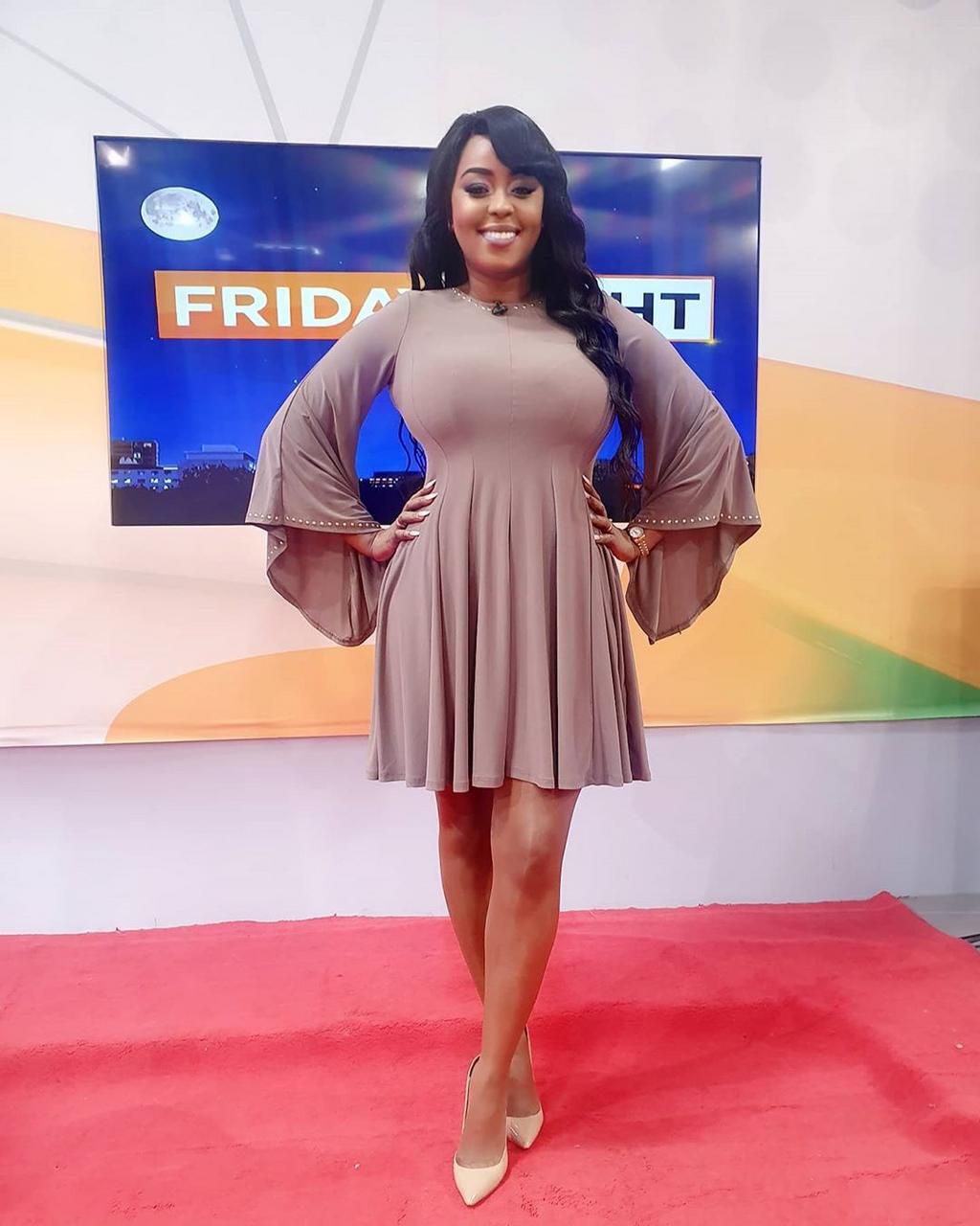 Lillian Muli tells off fan who claimed she uses mattress to make her breast look big
