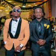 Harmonize and Bahati  at a past event.
