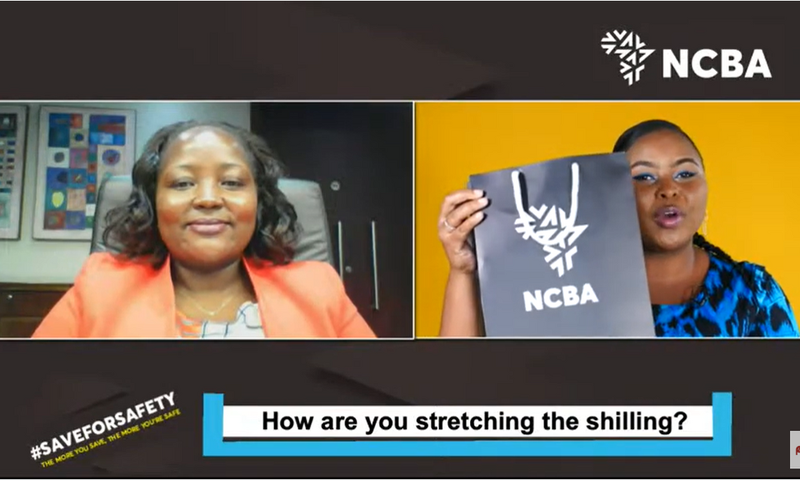 NCBA Bank's Faith Kaithia discussing the saving Culture on Pulse Live
