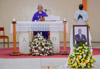 Family and Friends of the late Ken Okoth converge in Church to mark 1-year anniversary (Photos)
