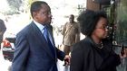 James Orengo (left) with his wife and personal lawyer Betty Murungi